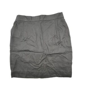 Isabel Ardee Pencil Skirt Womens 10 Black Rayon Tailored to 25" Mini Made In USA